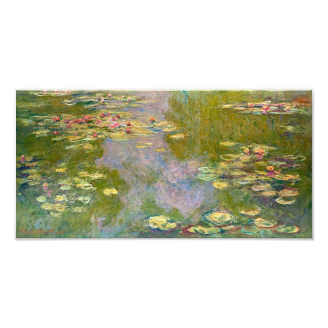 Water Lilies | Claude Monet | Photo Print (Front)