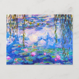 Water Lilies Claude Monet Postcard