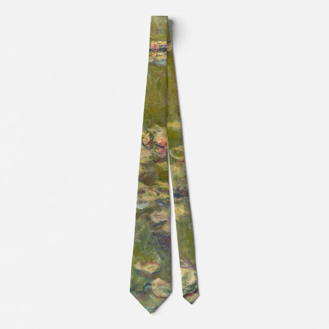 Water Lilies - Claude Monet Tie (Front)