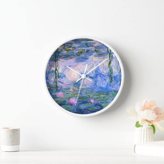 Water Lilies Clock (Home)