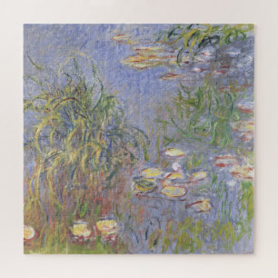 Water-Lilies, Cluster of Grass Jigsaw Puzzle