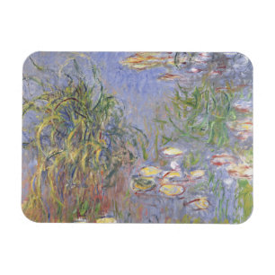 Water-Lilies, Cluster of Grass Magnet