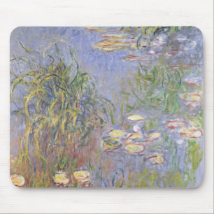 Water-Lilies, Cluster of Grass Mouse Pad