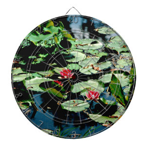 Water Lilies Dartboard