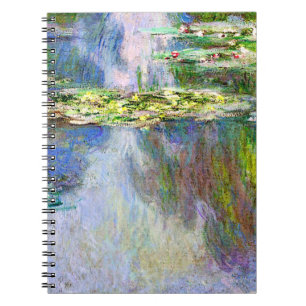 Water-Lilies, famous painting, Notebook