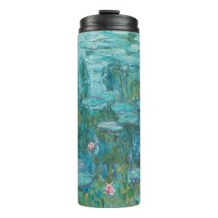 Water Lilies, Fine Art Oil Painting, Claude Monet Thermal Tumbler