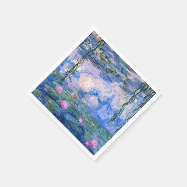 Water Lilies Napkin (Corner)