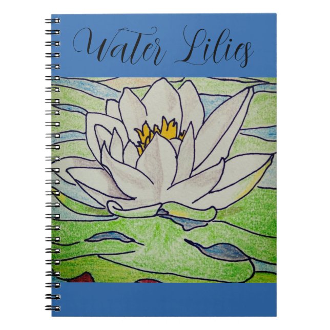 Water Lilies Notebook (Front)