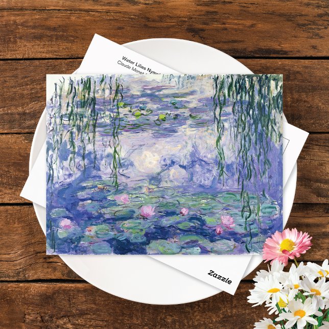 Water Lilies Nymphéas Claude Monet Postcard (Creator Uploaded)
