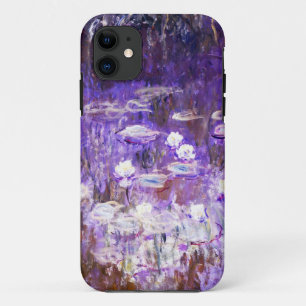 Water Lilies painting by Claude Monet iPhone 11 Case