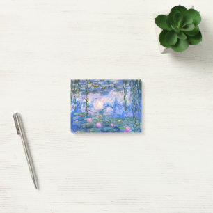 Water Lilies Post-it Notes