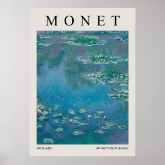 Water Lilies Poster