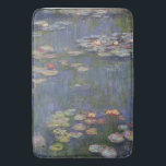 Water Lilies Series by Claude Monet Bath Mat<br><div class="desc">Claude Monet - Masters of Art Series</div>