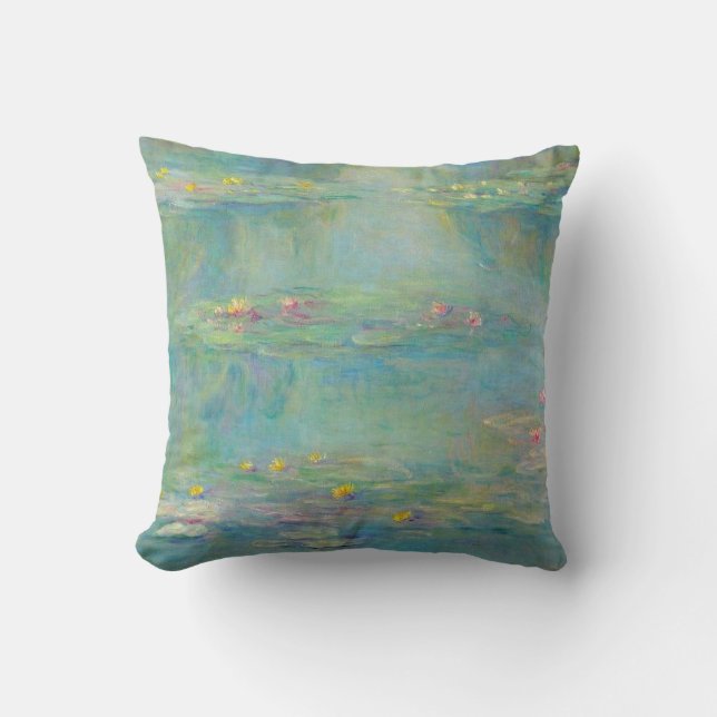 Water Lilies Series by Claude Monet Cushion (Front)