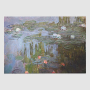 Water Lilies Series by Claude Monet Tissue Paper
