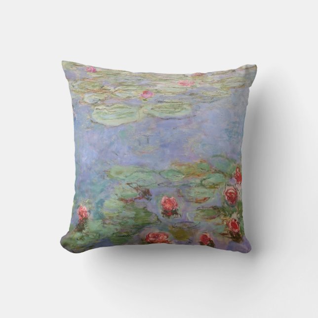 Water Lilies Series by Monet Cushion (Front)