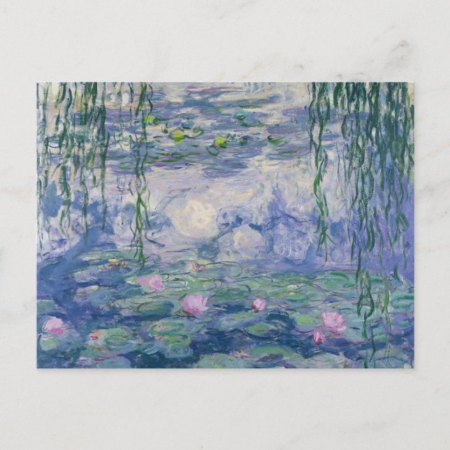 Water Lilies Series by Monet Postcard (Front)