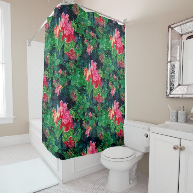 Water Lilies..... Shower Curtain (In Situ)