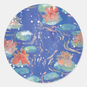 Water Lilies Stickers