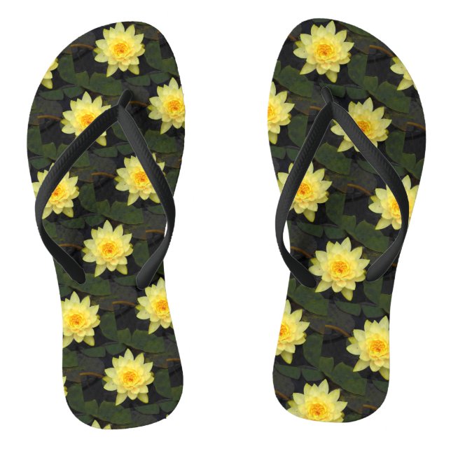Water Lilies Thongs (Footbed)