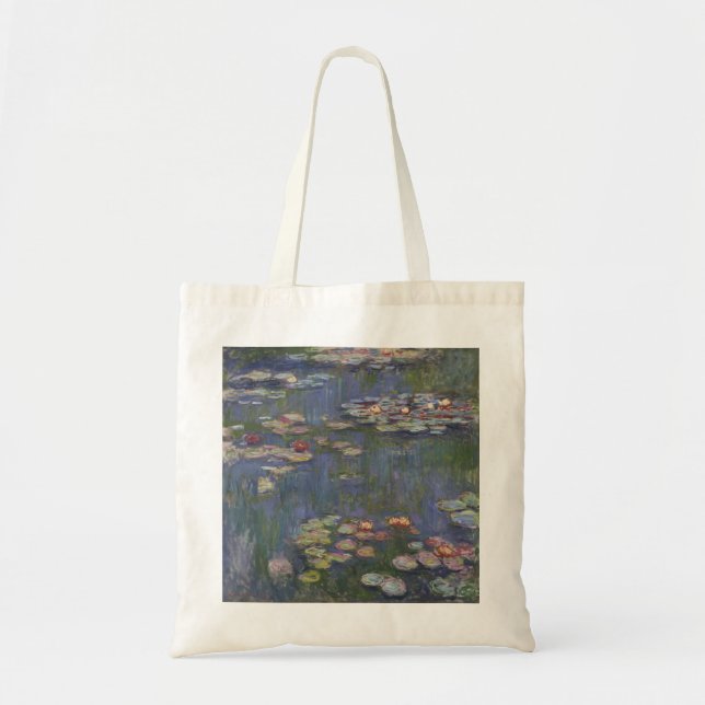 Water Lilies Tote Bag (Front)