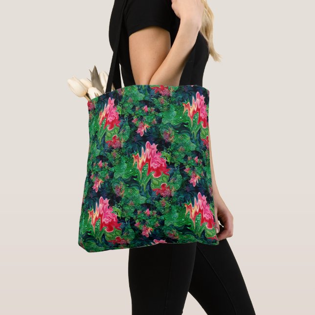 Water Lilies..... Tote Bag (Close Up)