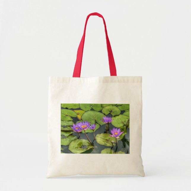 Water Lilies Tote Bag (Front)