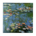 Water Lillies by Monet Tile<br><div class="desc">Monet's Water Lillies</div>