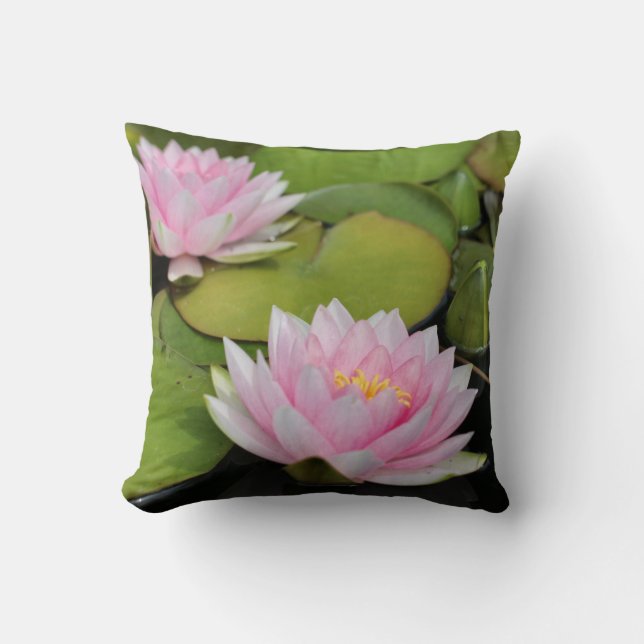 Water Lillies Cushion (Front)