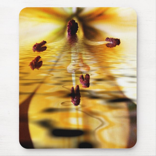 Water Lillium Mousepad (Front)