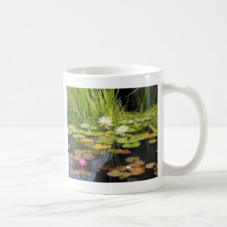 Water Lilly Flowers Coffee Mug