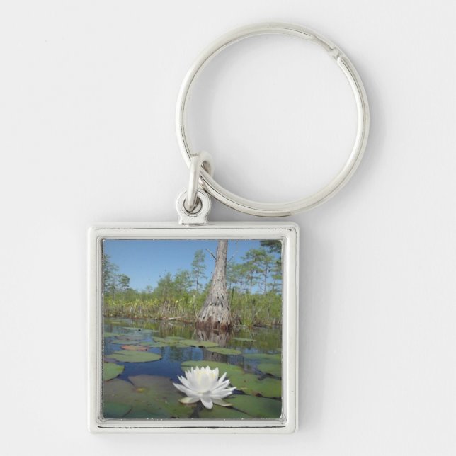 Water Lily 2 Key Ring (Front)