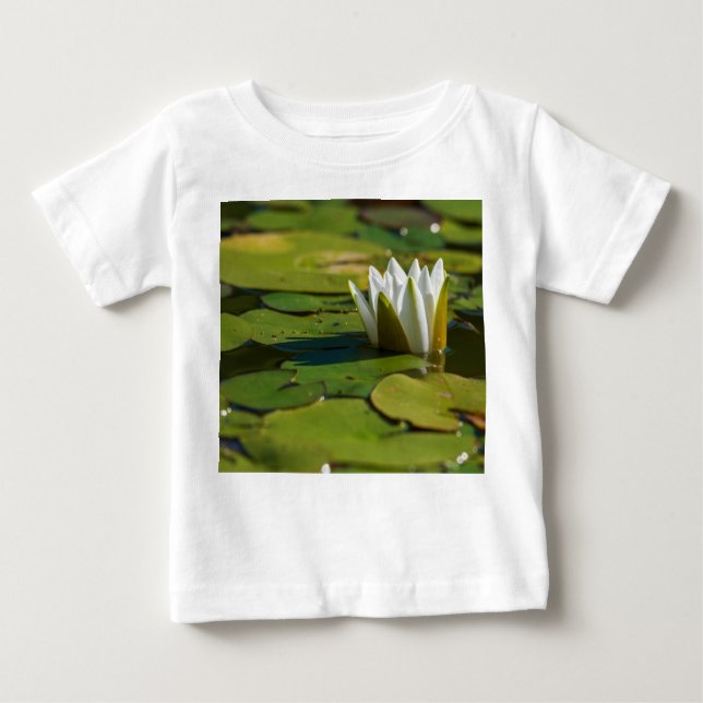 Water Lily Blossom Baby T-Shirt (Front)