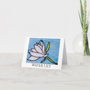 Water Lily Card