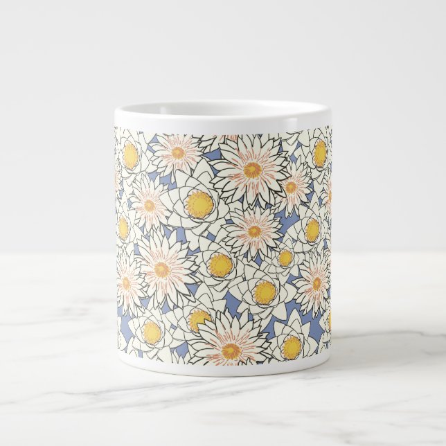water lily coffee mug (Front)