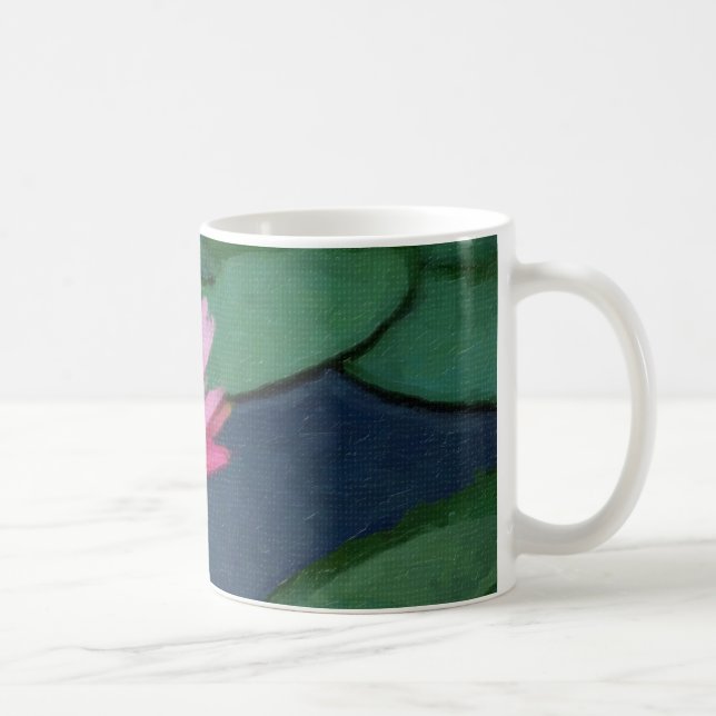 Water Lily Coffee Mug (Right)