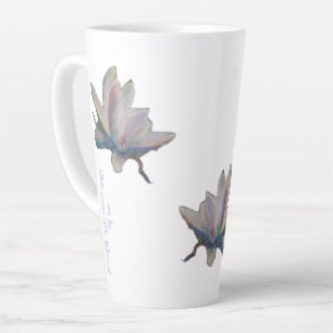 Water Lily Flower Maureen Girard Latte Mug