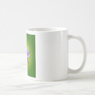 Water Lily Flower Pond Aquatic Purple Water Bloom Coffee Mug