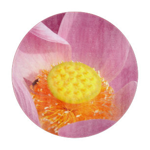 Water Lily Glass Chopping Board