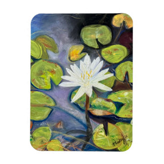 Water Lily in Bloom Magnet