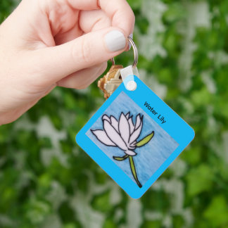 Water Lily Key Ring