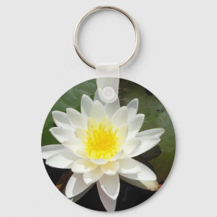 Water Lily Key Ring