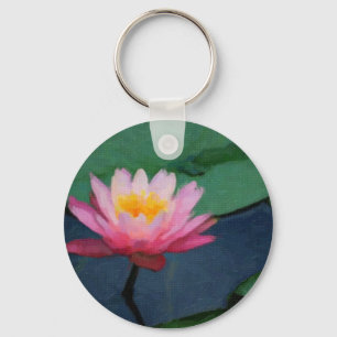 Water Lily Key Ring