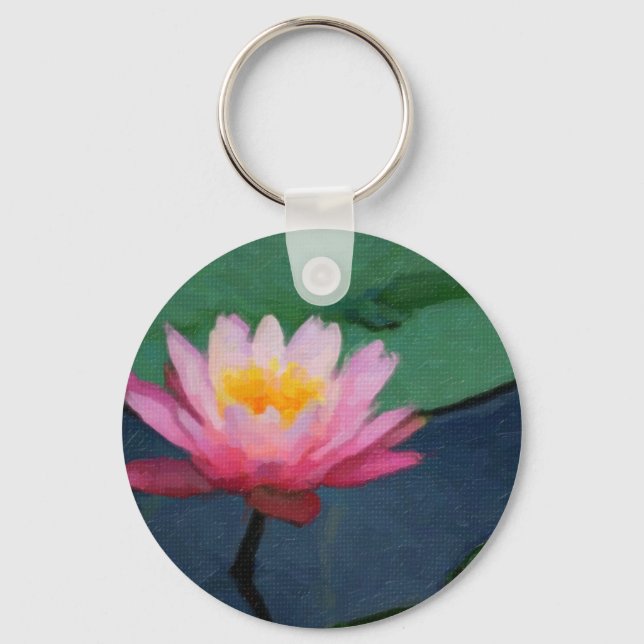 Water Lily Key Ring (Front)