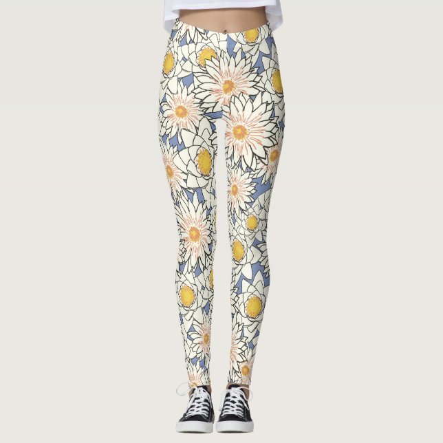 water lily leggings (Front)