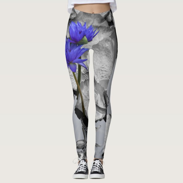 Water Lily Love Leggings (Front)