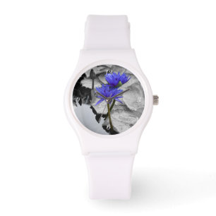 Water Lily Love Wrist Watch