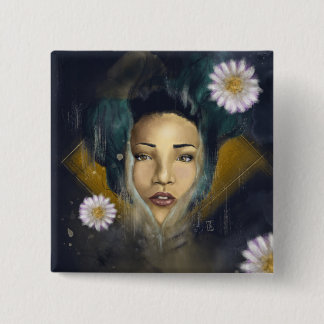 Water Lily Mermaid Pin