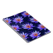Water Lily Modern Notebook (Right Side)