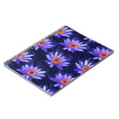 Water Lily Modern Notebook (Left Side)